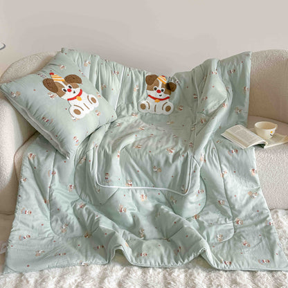 PiloPerna 2 in 1-Pilota 100x145cm Transformabila in Perna, Pentru Copii, din Bumbac 100%-C11273