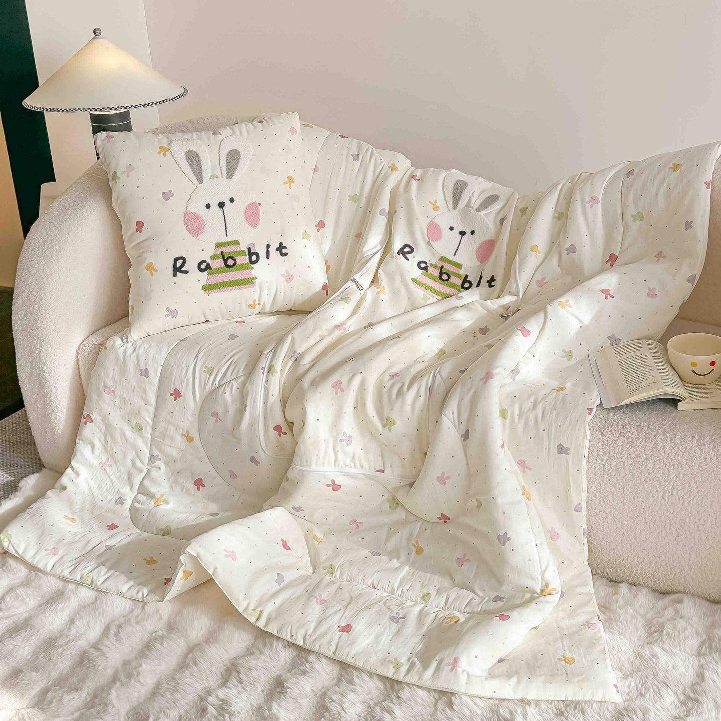 PiloPerna 2 in 1-Pilota 150x200cm Transformabila in Perna, Pentru Copii, din Bumbac 100%-C11286