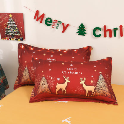 Lenjerie 5D Finet 6 Piese, cu Elastic, Imprimeu Digital Identic cu Poza, Merry Christmas-P11445