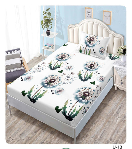 Husa de Pat cu Elastic, Finet, Pat 1 Persoana, Papadie-V10491