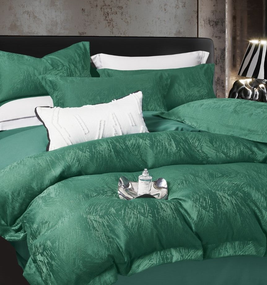 Lenjerie Luxury din Jacquard Premium De Lux, 4 Piese-R10399