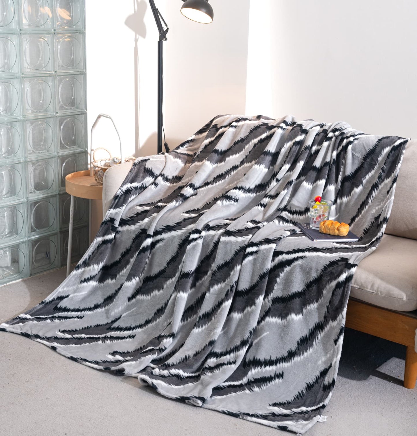 Patura Cocolino Subtire, 200x230cm, Valuri-A9460