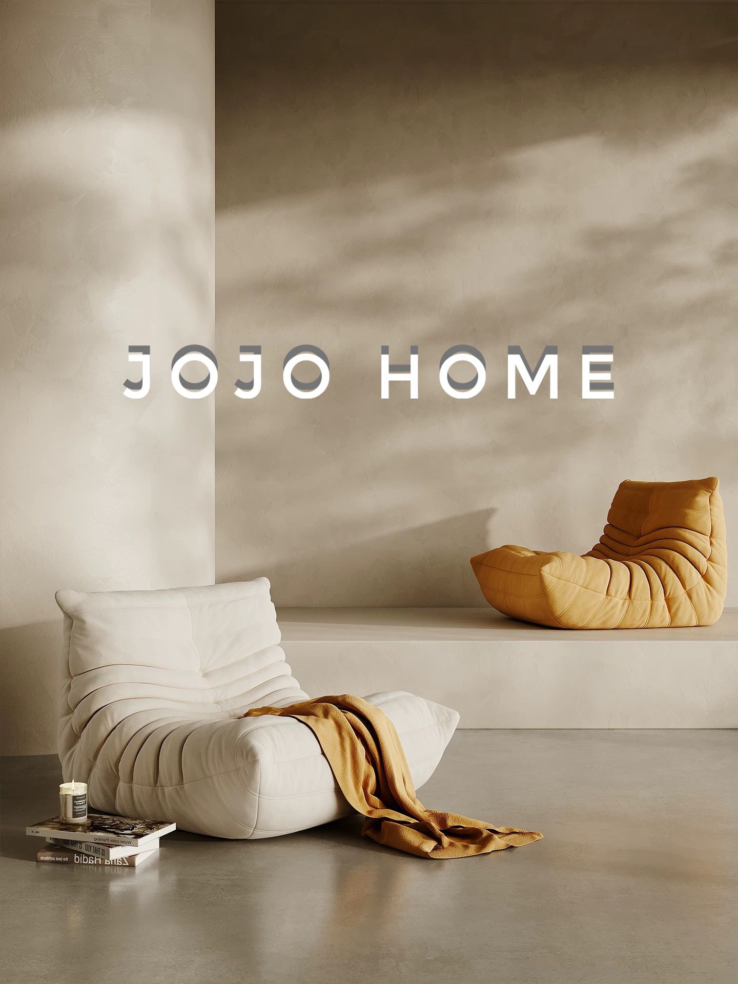 Fotoliu Premium Belluno, cu Susținere Ergonomică, Catifea, Crem