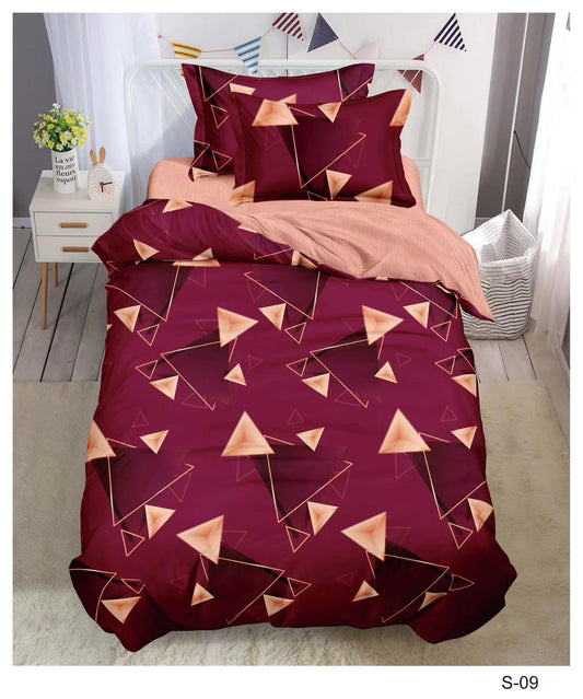 Lenjerie Finet 4 Piese 1 Persoana, cu Elastic, Triunghiuri-V10512