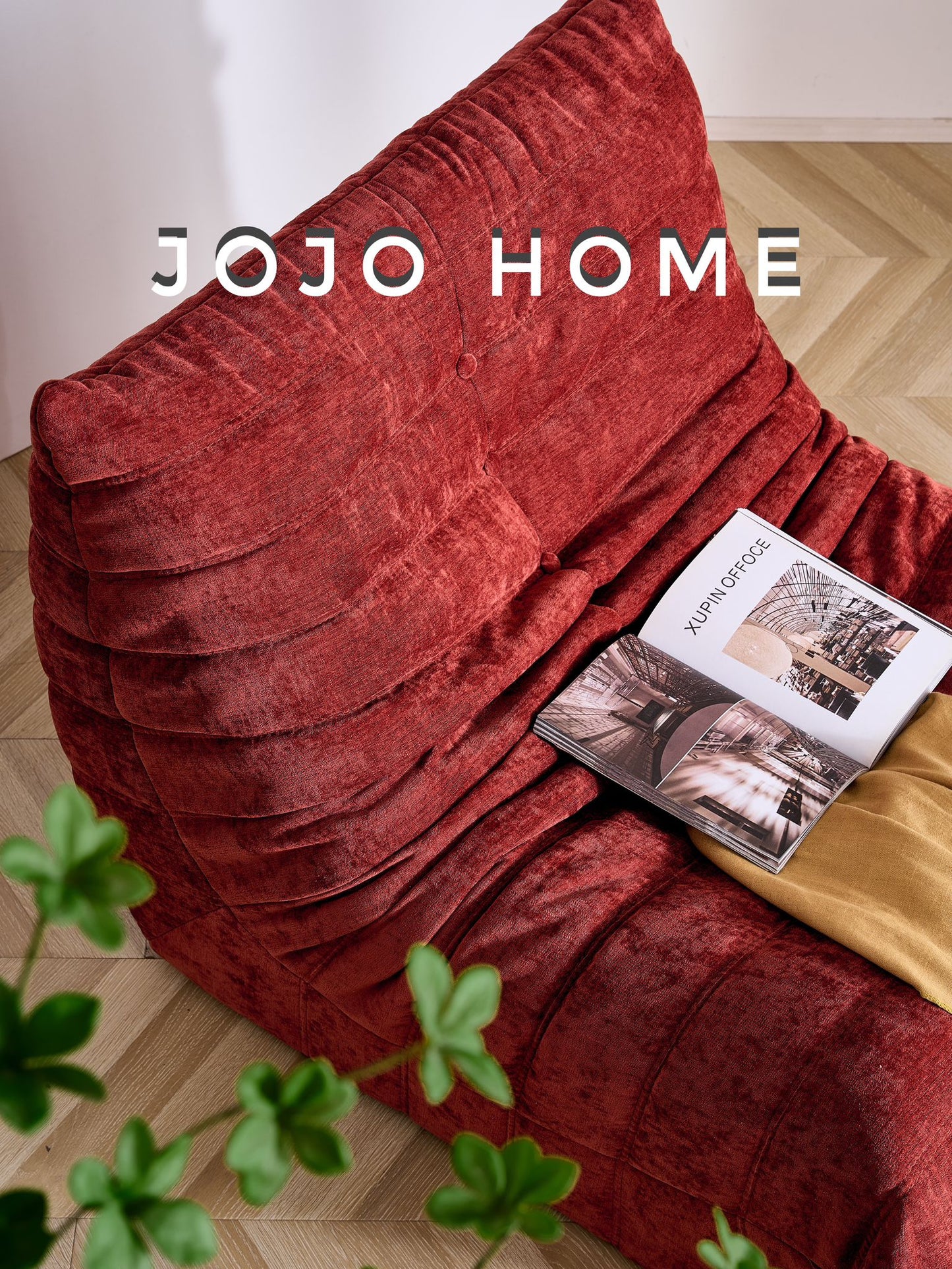 Fotoliu Premium Belluno, cu Susținere Ergonomică, Catifea, Bordo