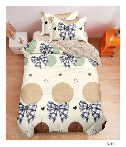 Lenjerie Finet 4 Piese 1 Persoana, cu Elastic, Fundite-V10520