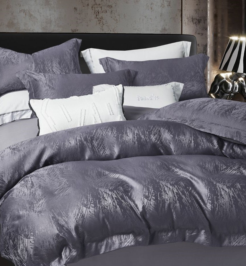 Lenjerie Luxury din Jacquard Premium De Lux, 4 Piese-R10401
