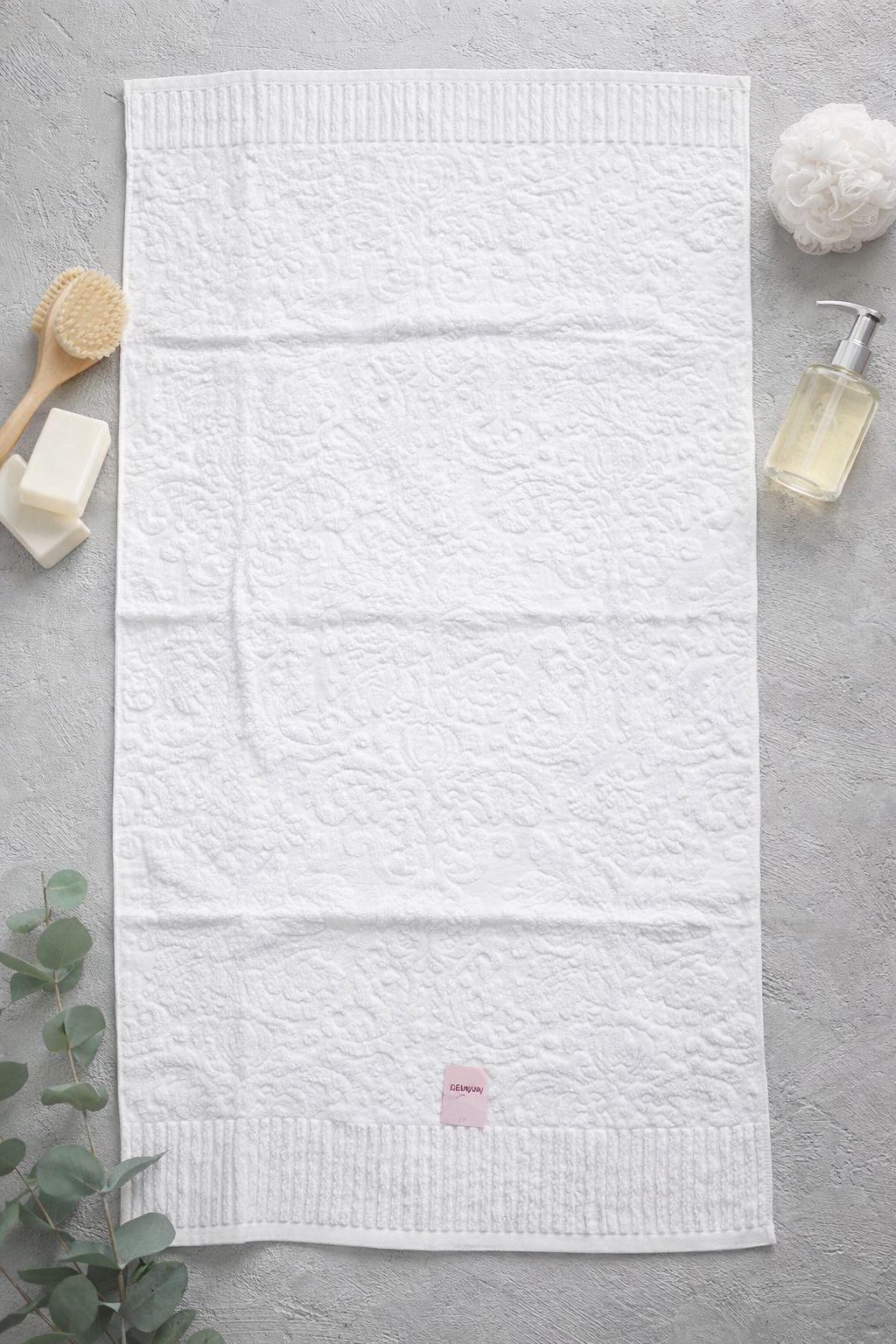 Set 10 Prosoape Pentru Față și Mâini din Bumbac, 50x90cm-HP10720