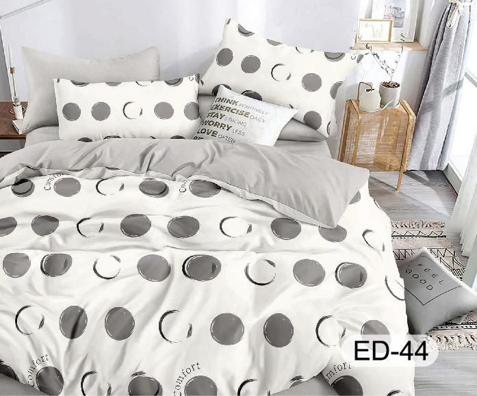 Lenjerie Bumbac Fin Superior, 7 Piese, cu 2 Cearceafuri de Pat-D10122