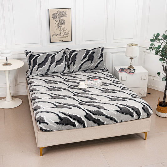 Husa Cocolino cu Elastic+2 Fete de Perna, Valuri-A9554