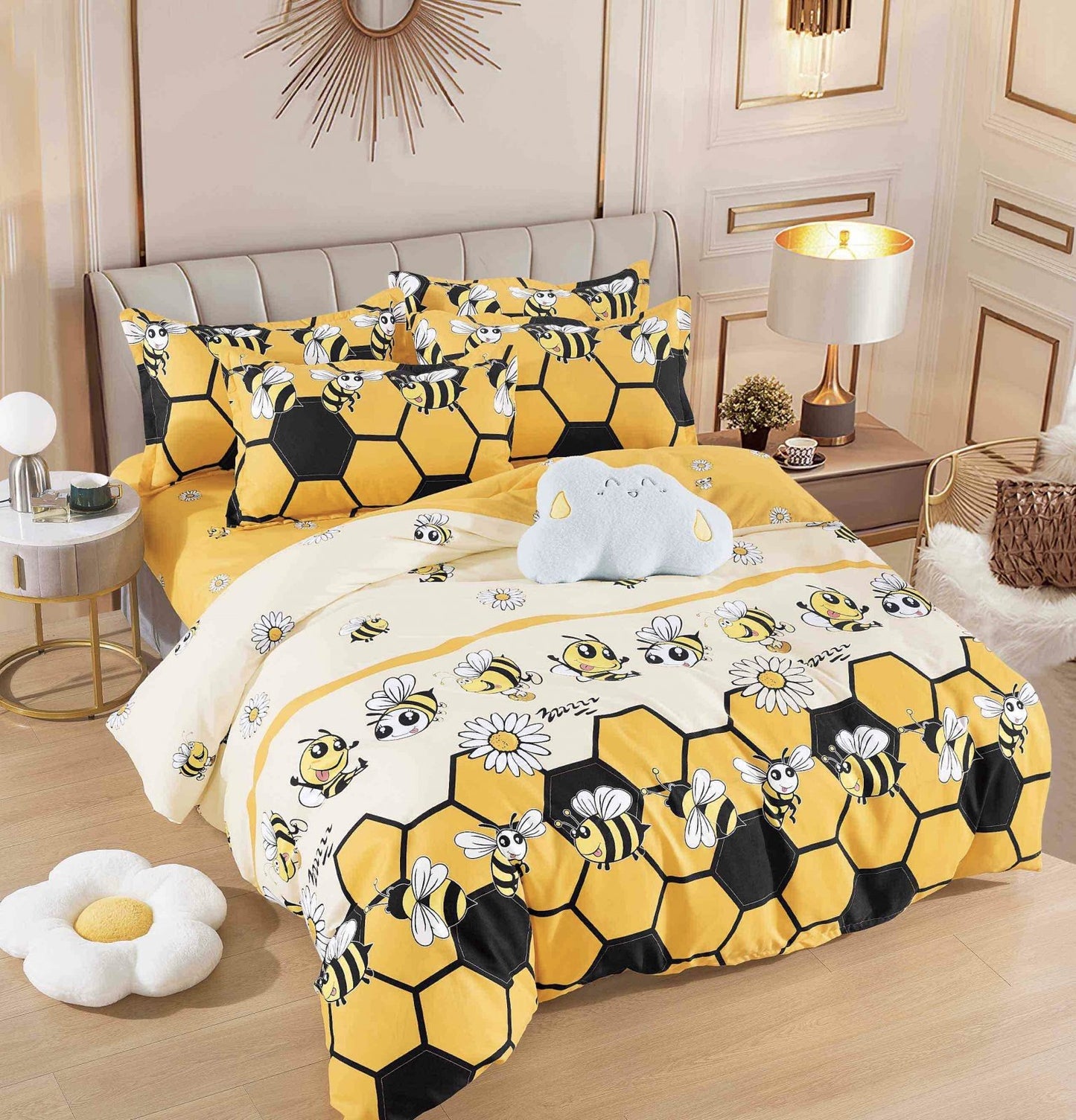 Lenjerie Finet 4 Piese 1 Persoana, Albinute-C7641