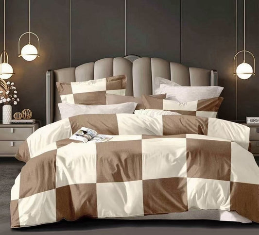 Lenjerie Pat Dublu din Finet, 6 Piese-D4890