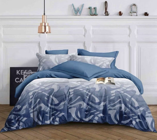 Lenjerie Pat Dublu din Finet, 6 Piese-D4897