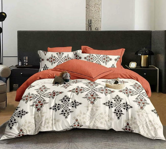 Lenjerie Pat Dublu din Finet, 6 Piese-D4900