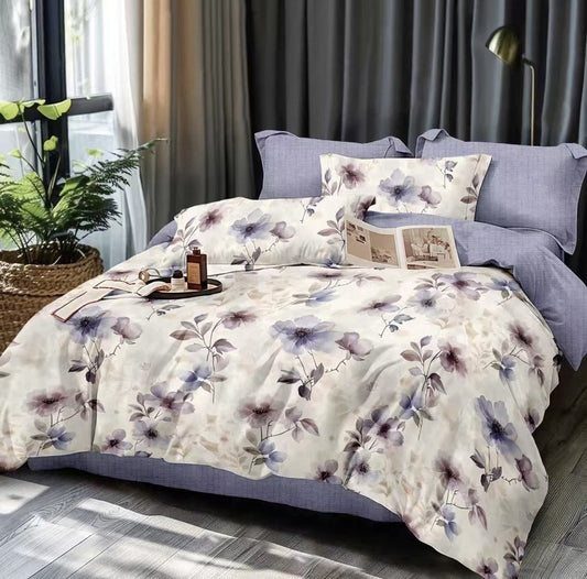 Lenjerie Pat Dublu din Finet, 6 Piese-D4904