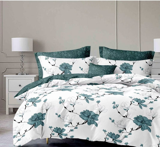 Lenjerie Pat Dublu din Finet, 6 Piese-D4906