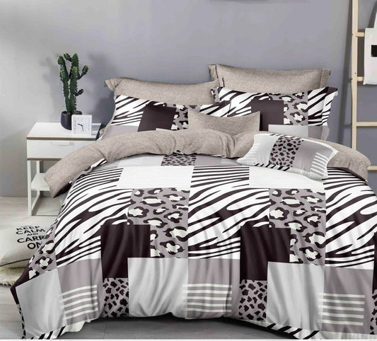 Lenjerie Pat Dublu din Finet, 6 Piese-D4908