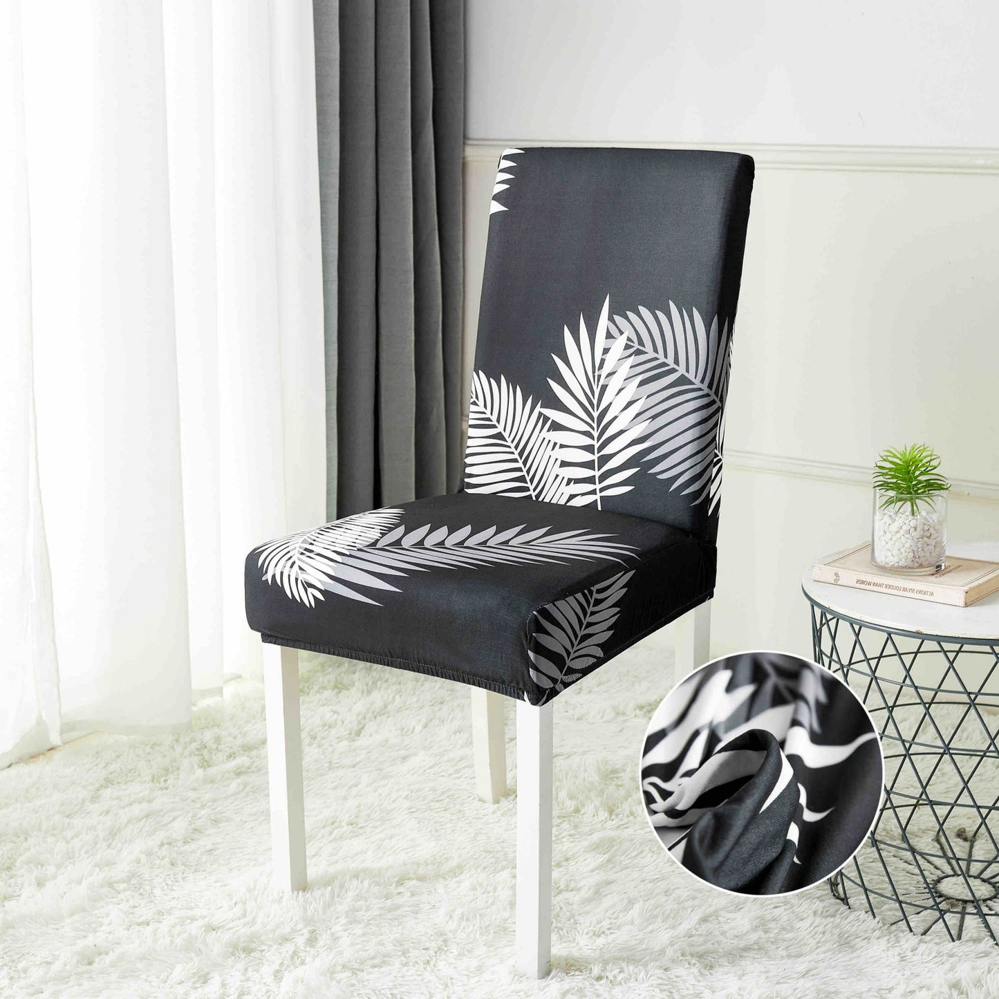 Set 6 Huse Universale pentru Scaun, Elastice-C4753